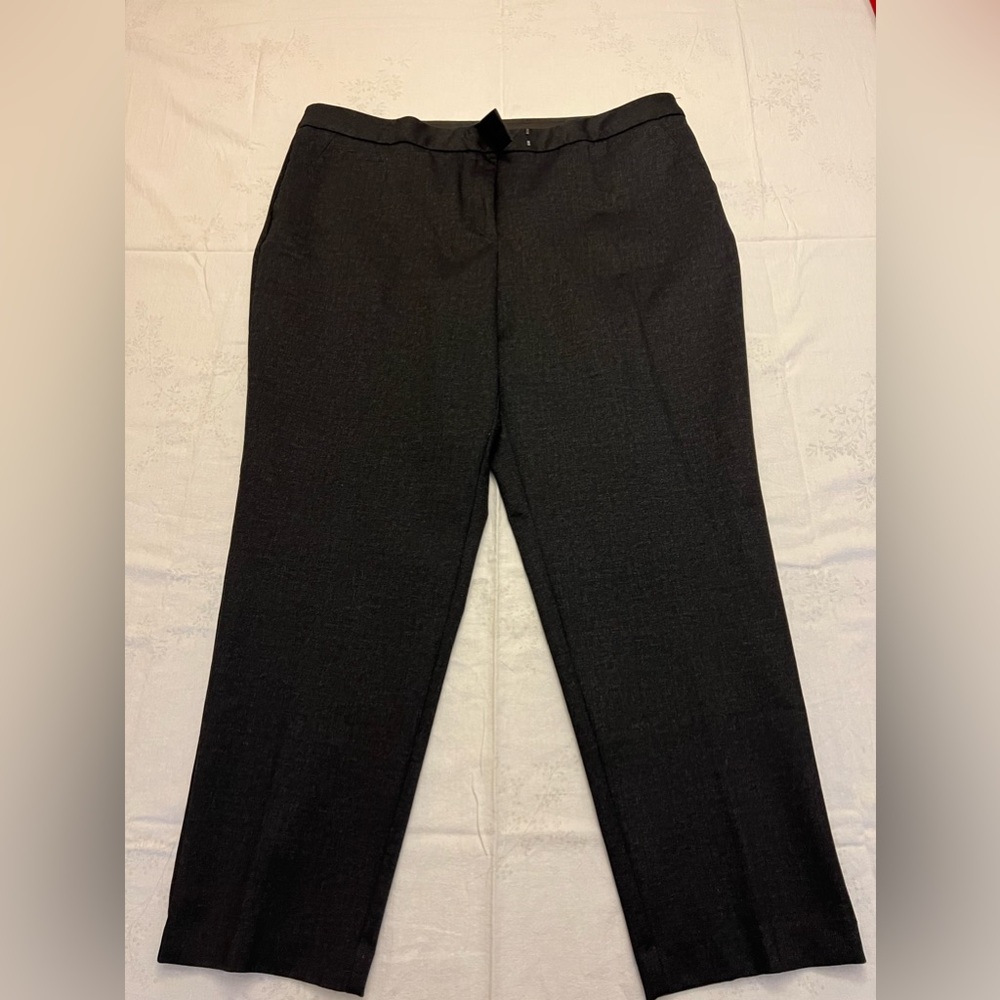 Investments Charcoal Grey Women’s slacks, size 22